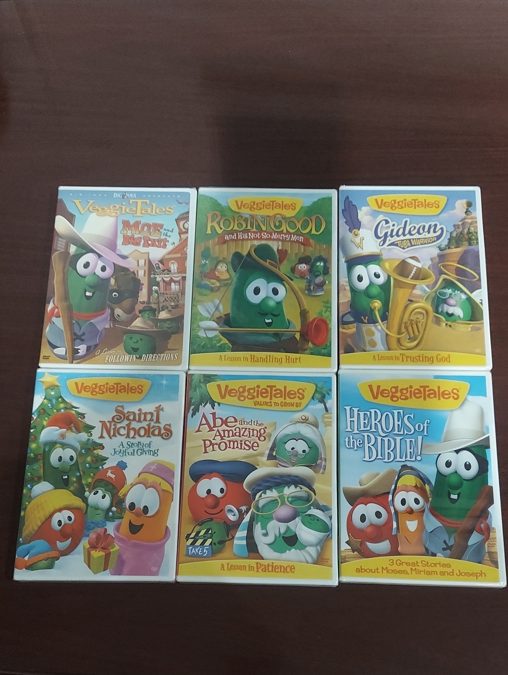 ❤️ VeggieTales NWT DVD Lot Of 6